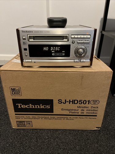 Technics minidisc deck - minidisc,